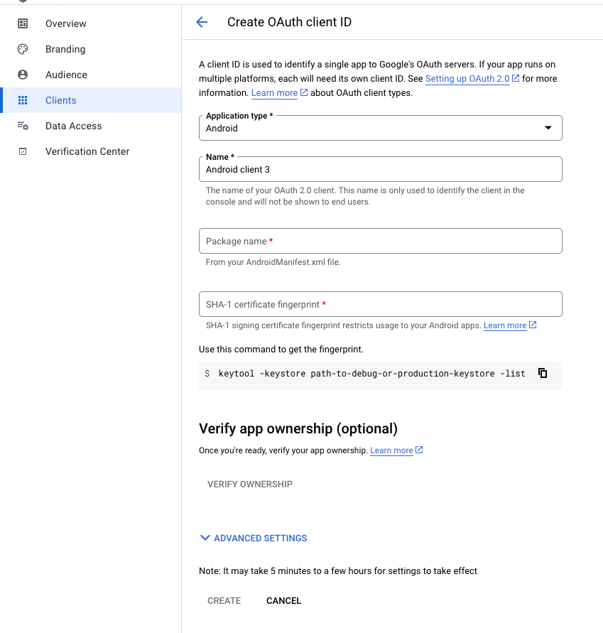 ทำ Google Sign in ด้วย Credential Manager